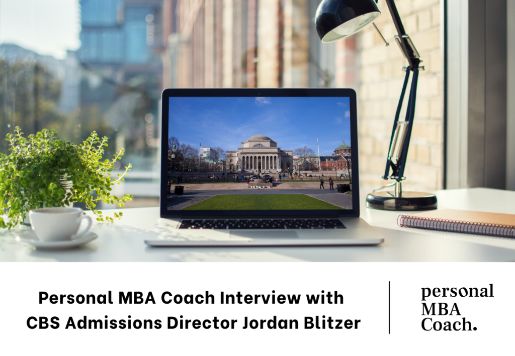 Personal MBA Coach CBS admissions interview