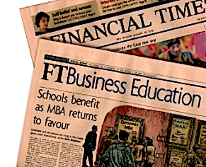 Financial Times 2023 MBA ranking