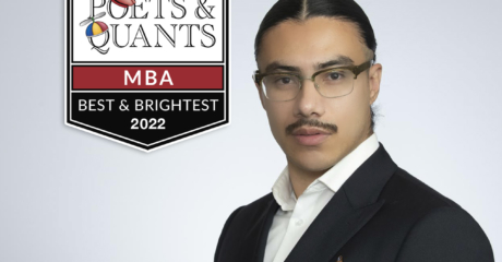 Permalink to: "2022 Best & Brightest MBA: Fidel Gomez Torres, Boston University (Questrom)"