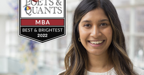 Permalink to: "2022 Best & Brightest MBA: Nammu Kumar, Georgia Tech (Scheller)"