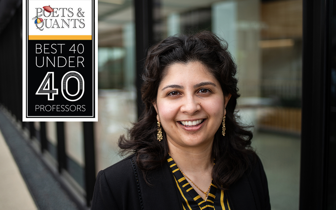 Poetsandquants 2022 Best 40 Under 40 Mba Professors Shefali V Patil