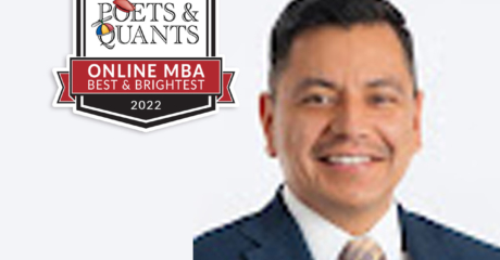 Permalink to: "2022 Best & Brightest Online MBA: Manuel Herrera, University of Michigan (Ross)"