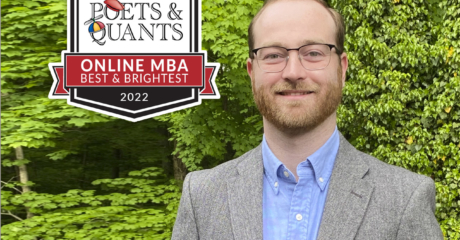 Permalink to: "2022 Best & Brightest Online MBA: Matthew Hamman, Auburn University (Harbert)"