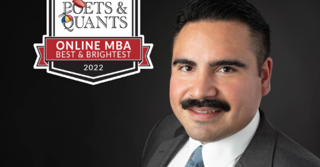 Permalink to: "2022 Best & Brightest Online MBA: Tomas G. Cavero, North Carolina (Kenan-Flagler)"