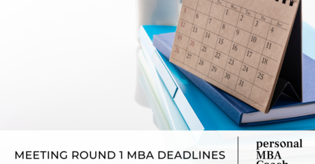 Permalink to: "Meeting Round 1 MBA Deadlines"