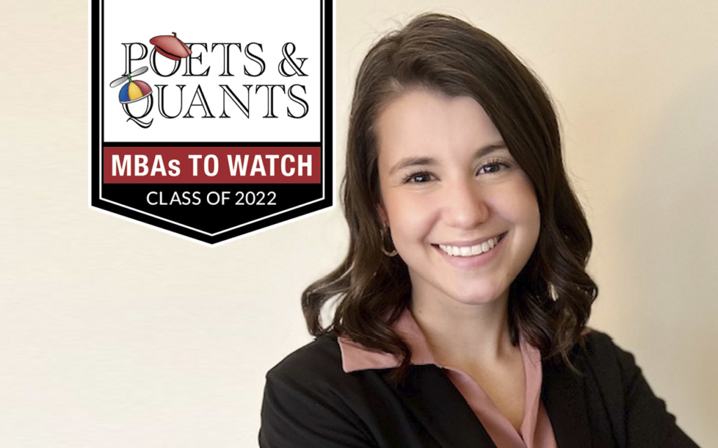 Poets&Quants 2022 MBA To Watch Antonia Freire, University of Maryland (Smith)