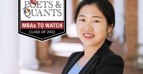 Permalink to: "2022 MBA To Watch: Sharon Zhou, University of Virginia (Darden)"