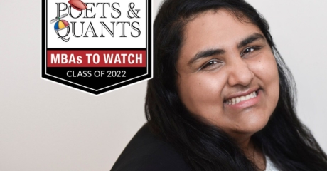 Permalink to: "2022 MBA To Watch: Ranjana Chandramouli, Wharton School"