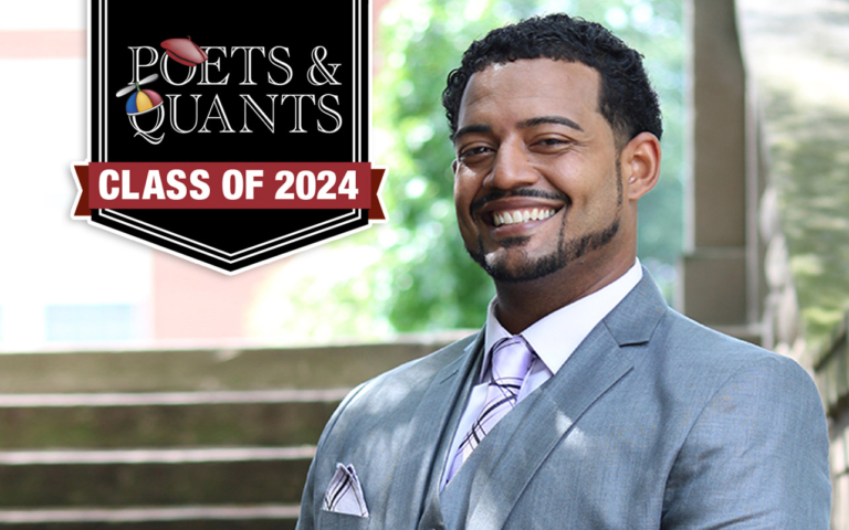 Poets&Quants | Meet The MBA Class Of 2024: Terrell Smith, University Of ...