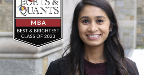 Permalink to: "2023 Best & Brightest MBA: Aashka Shah, Boston College (Carroll)"