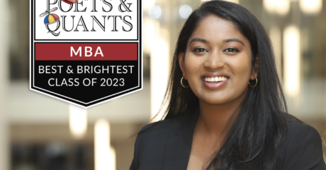 Permalink to: "2023 Best & Brightest MBA: Harshita Pilla, University of Michigan (Ross)"