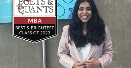 Permalink to: "2023 Best & Brightest MBA: Komal Bapna, Imperial College"