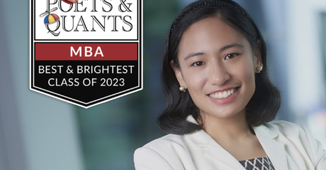 Permalink to: "2023 Best & Brightest MBA: Ayla Francesca Reyes, National University of Singapore"