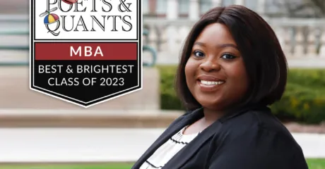 Permalink to: "2023 Best & Brightest MBA: Tomilola Olotu, University of Rochester (Simon)"