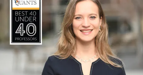 Congrats to Anastassia Fedyk of the UC Berkeley Haas School of Business for being named a 2023 Best 40-Under-40 MBA Professor.
