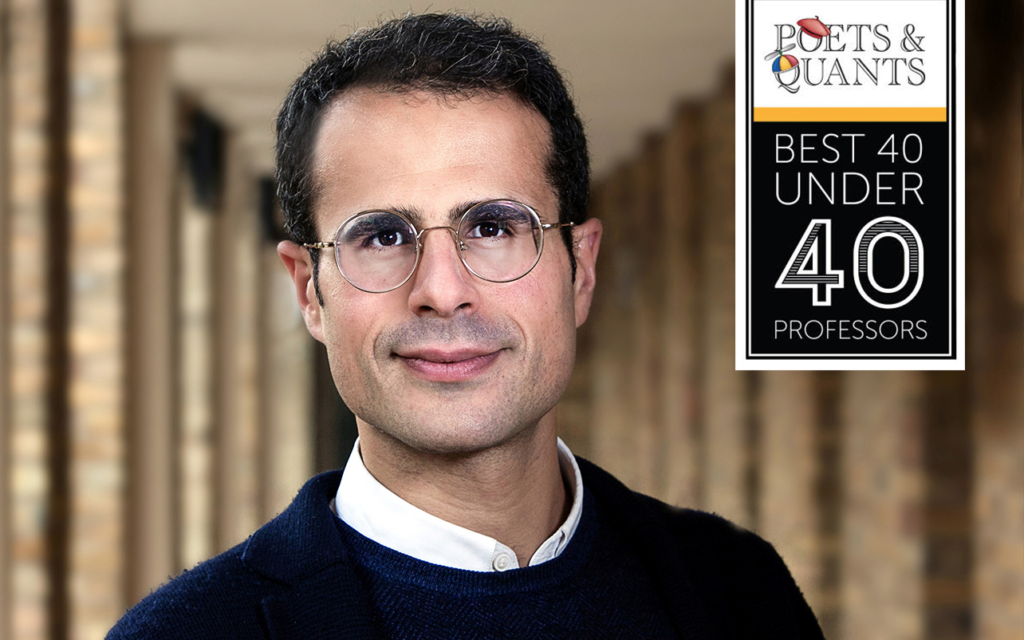 Congrats to Ali Aouad of London Business School for being named a 2023 Best 40-Under-40 MBA Professor.