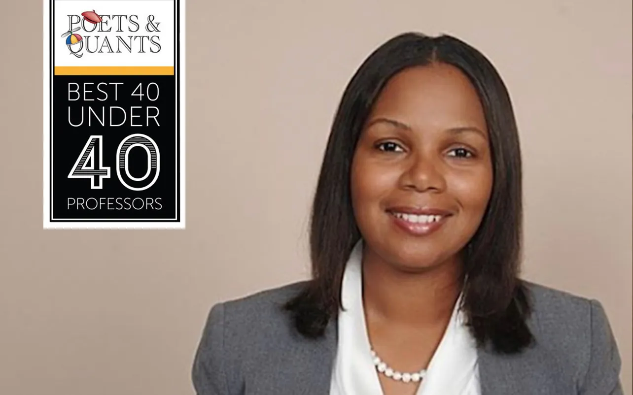 Poetsandquants 2023 Best 40 Under 40 Mba Professors Fabienne T Cadet