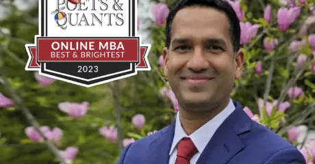 Permalink to: "2023 Best & Brightest Online MBA: Venkata Veera K Mandala, Lehigh University"
