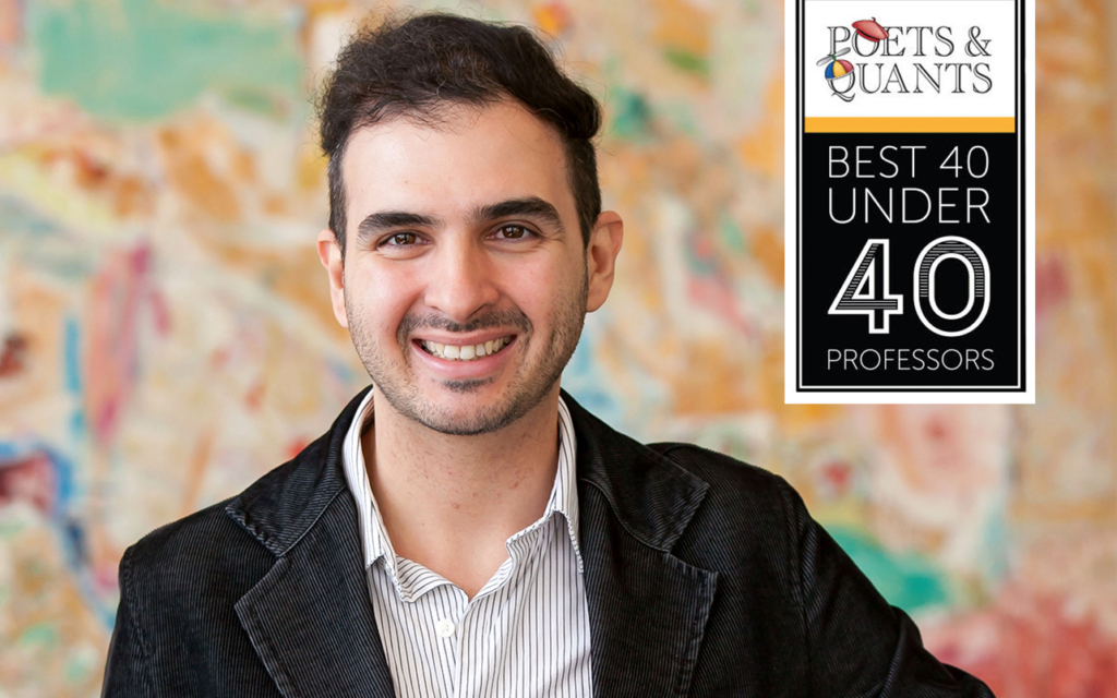 Congrats to Aidin Namin of Loyola Marymount University College of Business Administration for being named a 2023 Best 40-Under-40 MBA Professor.