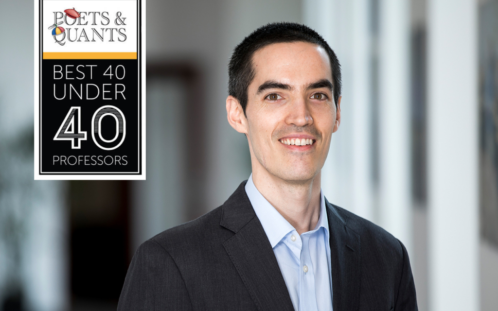 Congrats to Daniel McCarthy of Emory University’s Goizueta Business School for being named a 2023 Best 40-Under-40 MBA Professor.