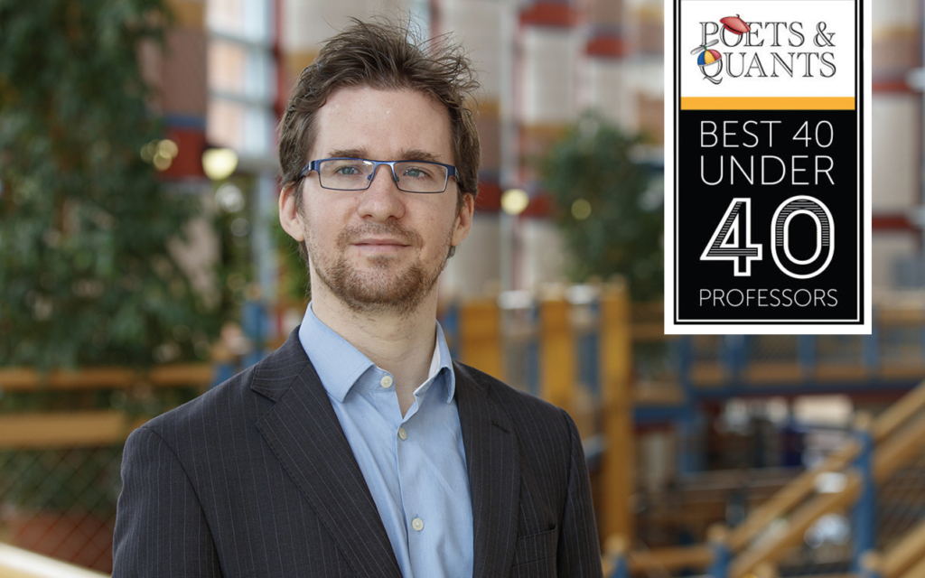 Congrats to David Stillwell of Cambridge Judge Business School, University of Cambridge for being named a 2023 Best 40 Under 40 MBA Professor.