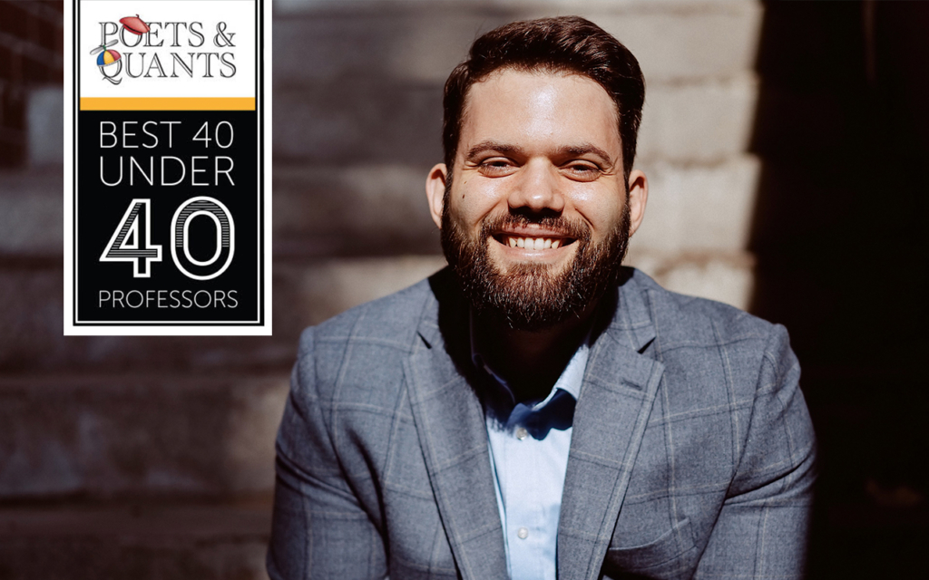 Congrats to Gorgi Krlev of the ESCP Business School for being named a 2023 Best 40-Under-40 MBA Professor.