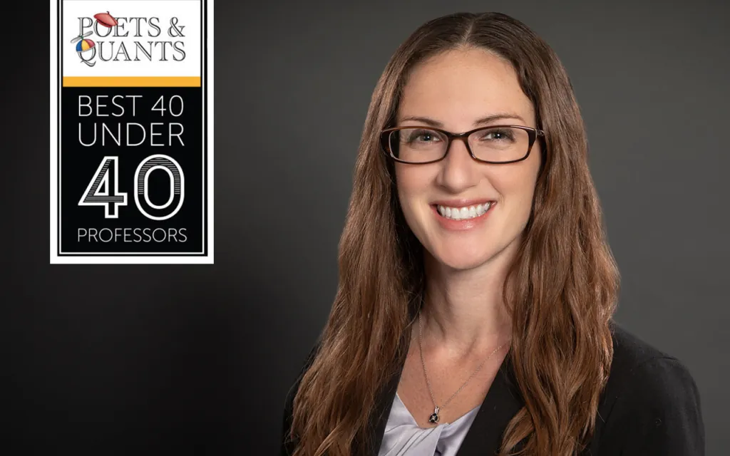 Congrats to Margaret Luciano of the Smeal College of Business, Penn State University for being named a 2023 Best 40-Under-40 MBA Professor.