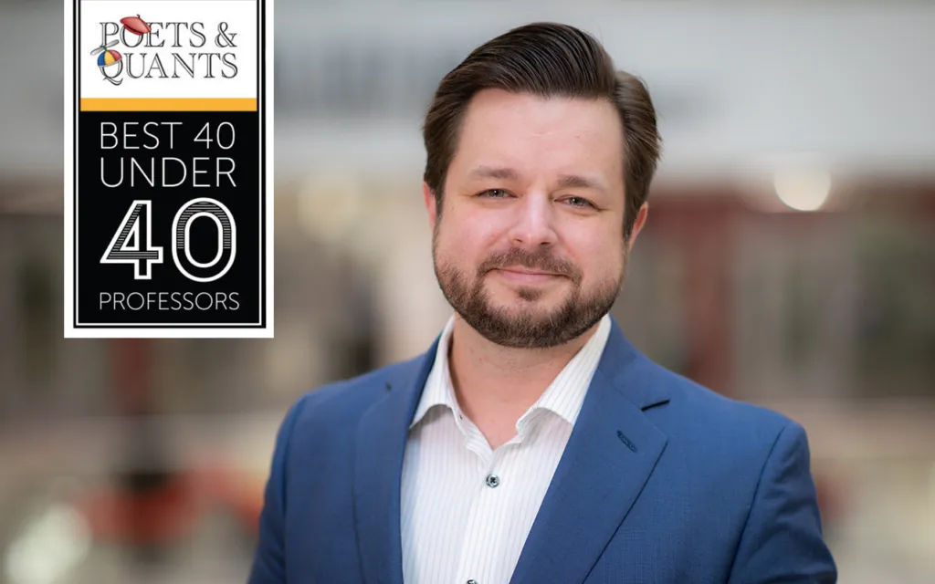 Congrats to Willy Bolander of Texas A&M University, College of Engineering for being named a 2023 Best 40-Under-40 MBA Professor.