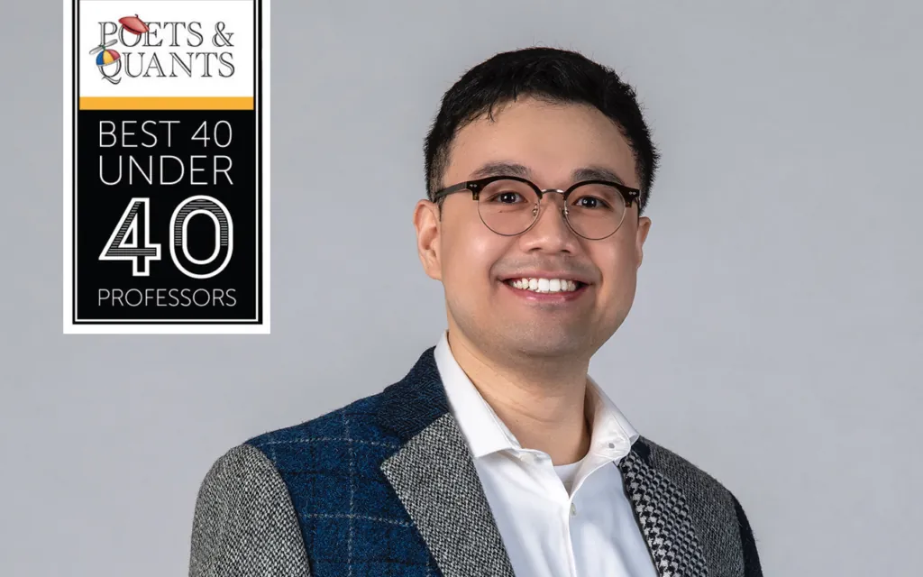 Congrats to Yixing Chen of the Mendoza College of Business, University of Notre Dame for being named a 2023 Best 40-Under-40 MBA Professor.