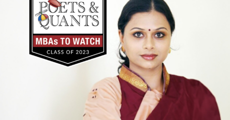 Permalink to: "2023 MBA To Watch: Charanya Krishnan Rao, Texas A&M (Mays)"