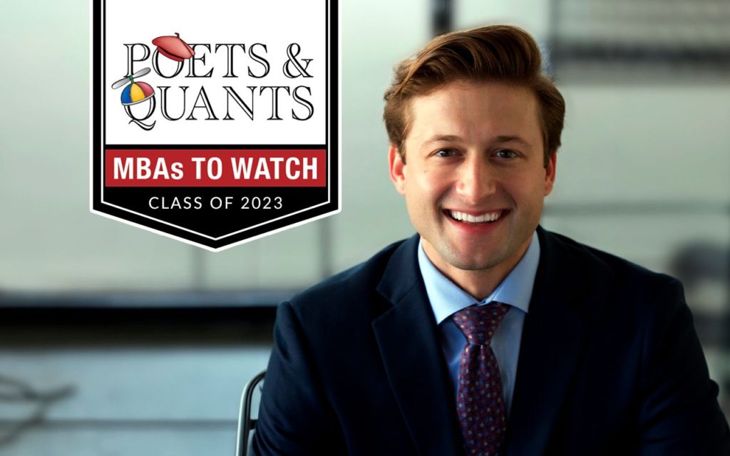 Poets&Quants | 2023 MBA To Watch: Sean Conley, Columbia Business School