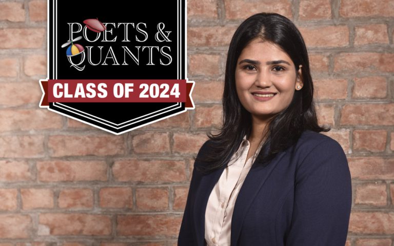 Poets&Quants | Meet the MBA Class of 2024: Sanjana Mehta, Indian ...