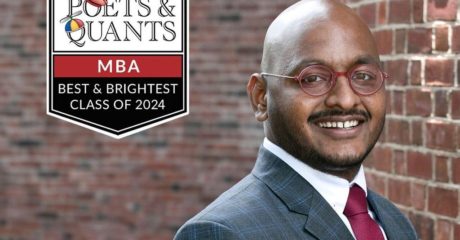 Permalink to: "2024 Best & Brightest MBA: Anvesh Jagini, University of Rochester (Simon)"