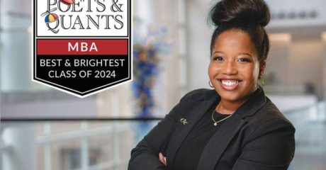 Permalink to: "2024 Best & Brightest MBA: Azell Francis, Georgia Tech (Scheller)"