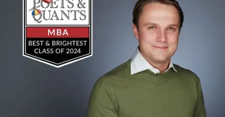Permalink to: "2024 Best & Brightest MBA: Jasper Schakel, IMD Business School"