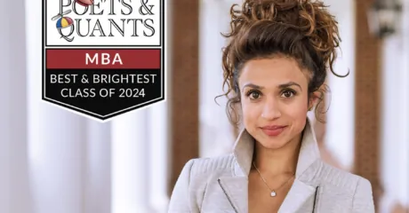 Permalink to: "2024 Best & Brightest MBA: Saamia Noorali, University of Virginia (Darden)"