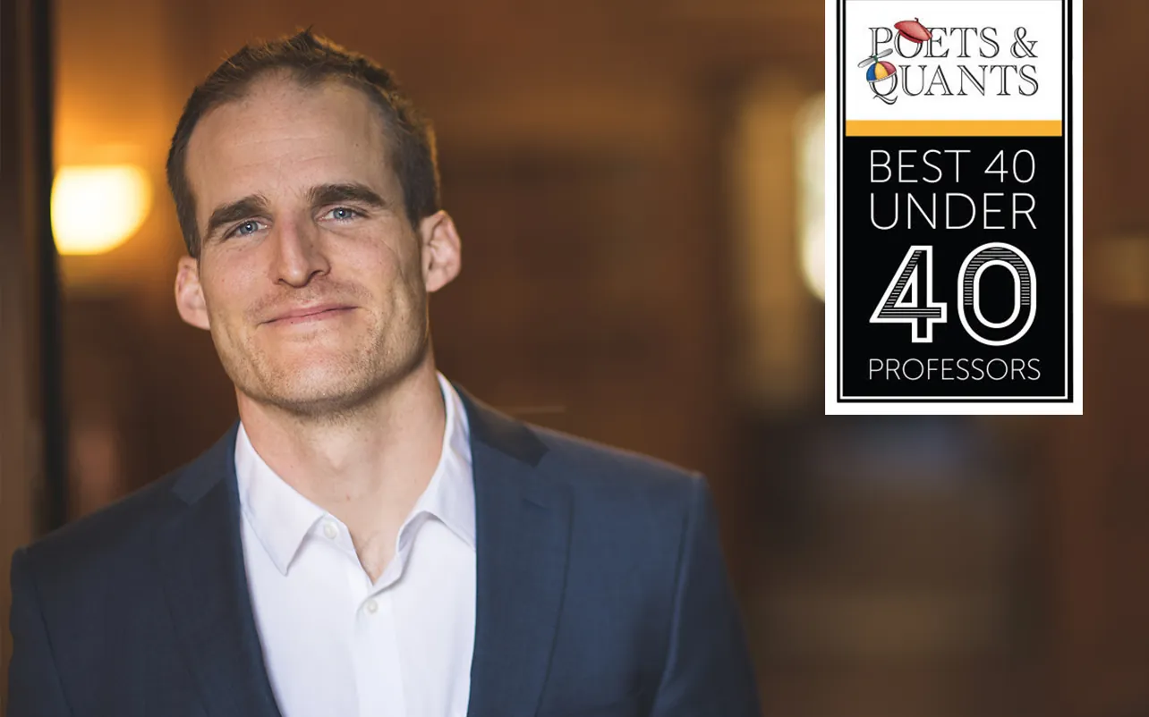 Poets&Quants | 2024 Best 40-Under-40 MBA Professors: Mark DesJardine ...