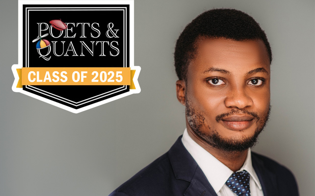 Poets&Quants | Meet the MBA Class of 2025: Dare Adeyemo, University of ...