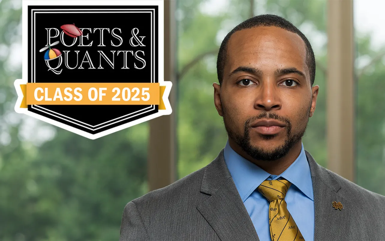 Meet the MBA Class of 2025: Marlon Taylor, Notre Dame (Mendoza)