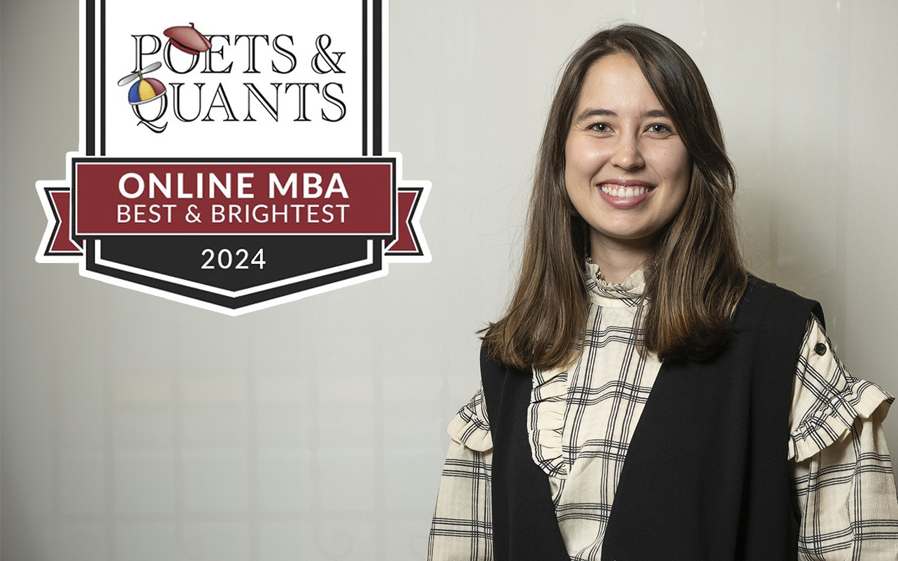 Poets&Quants | 2024 Best & Brightest Online MBA: Marisol Morales Martínez,  IE Business School