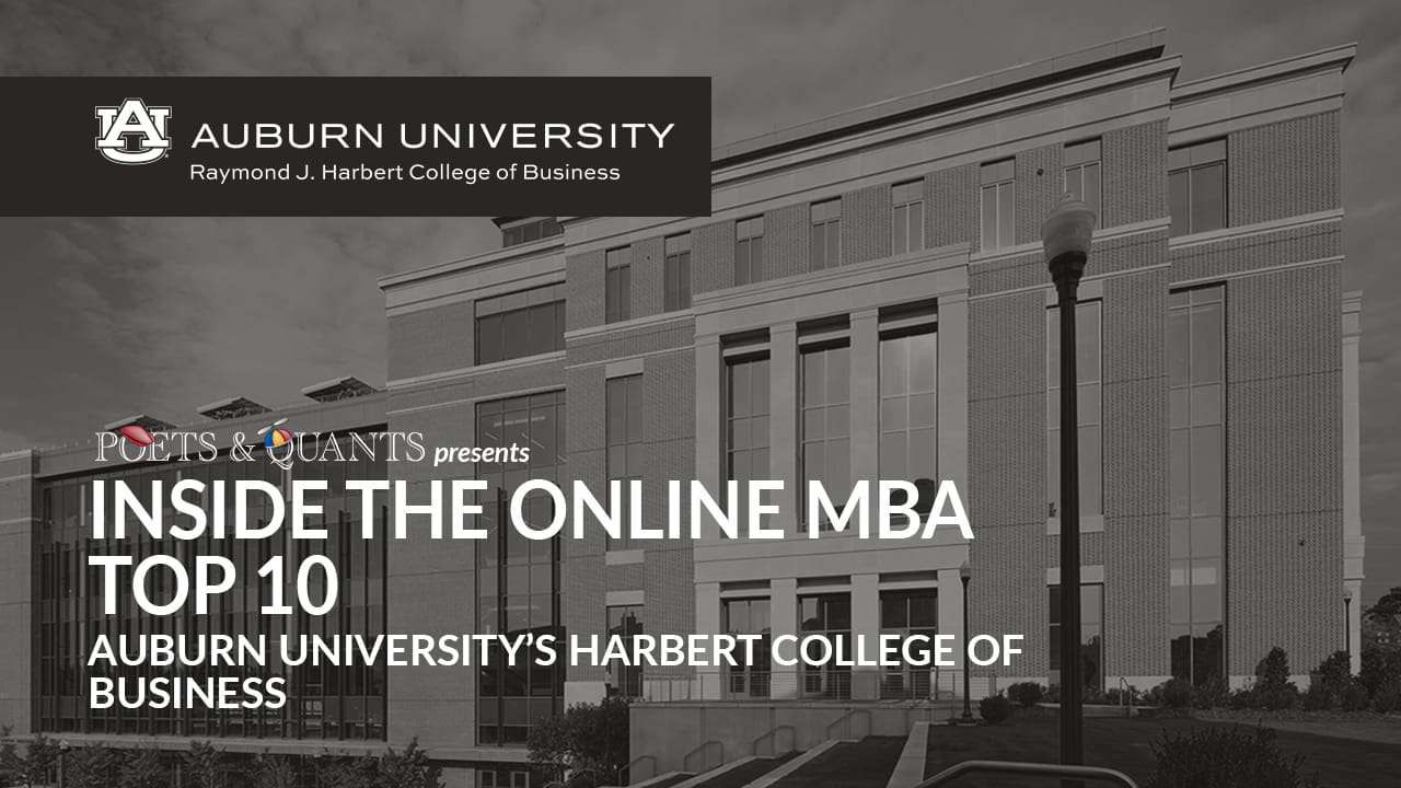 Inside Online MBA Top 10: Auburn University’s Harbert College Of Business