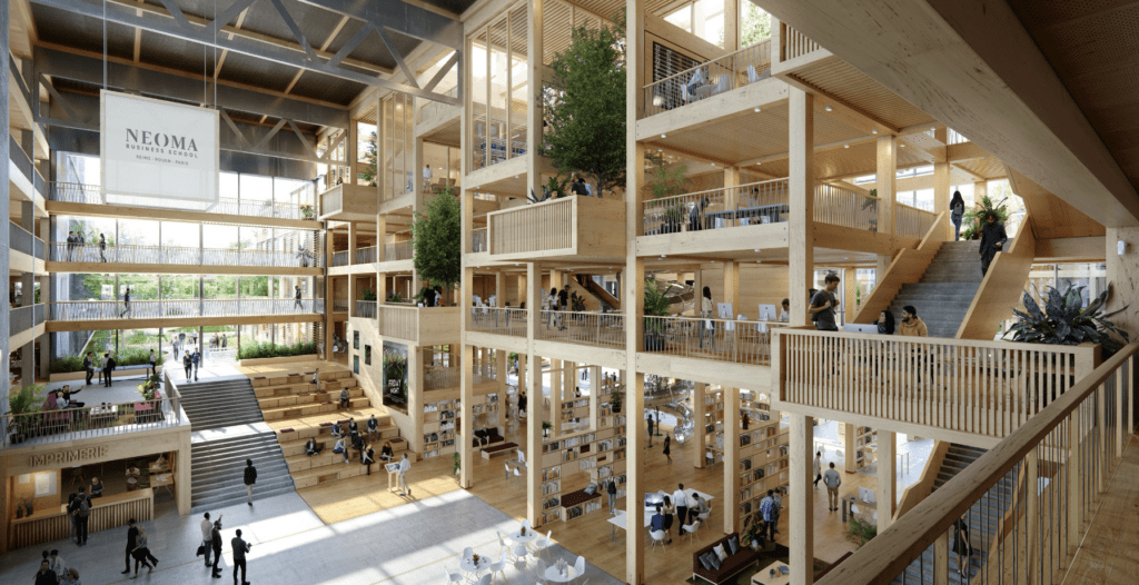 Inside NEOMA’s €149M Reims Campus, Designed To Draw Students To Physical Spaces
