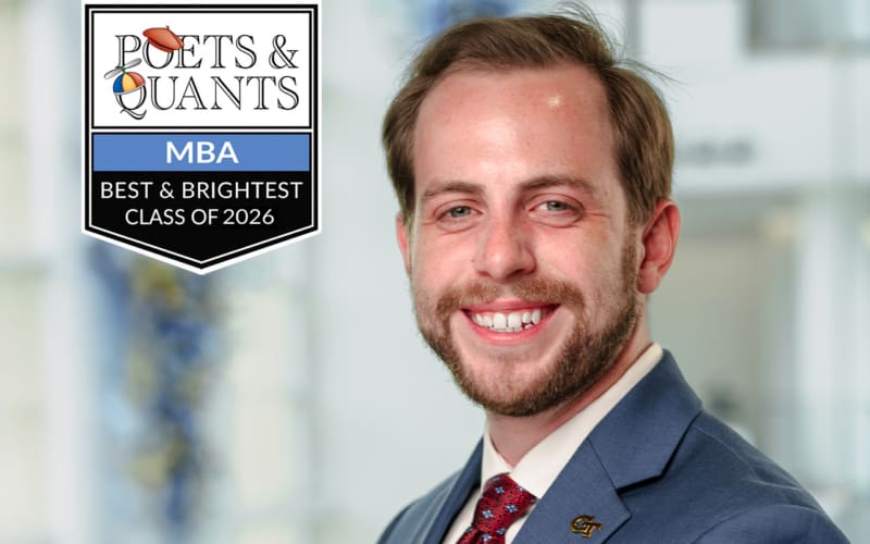 2026 Best & Brightest MBA: Clayton Marshall, Georgia Tech (Scheller)