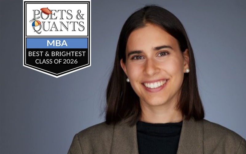 2026 Best & Brightest MBA: Agustina Bigatti, IMD Business School