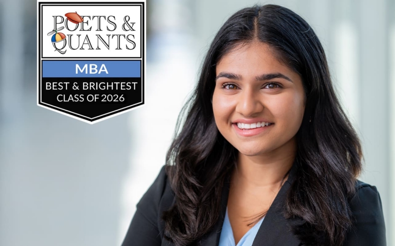 2026 Best & Brightest MBA: Anika Mistry, Johns Hopkins Carey Business School
