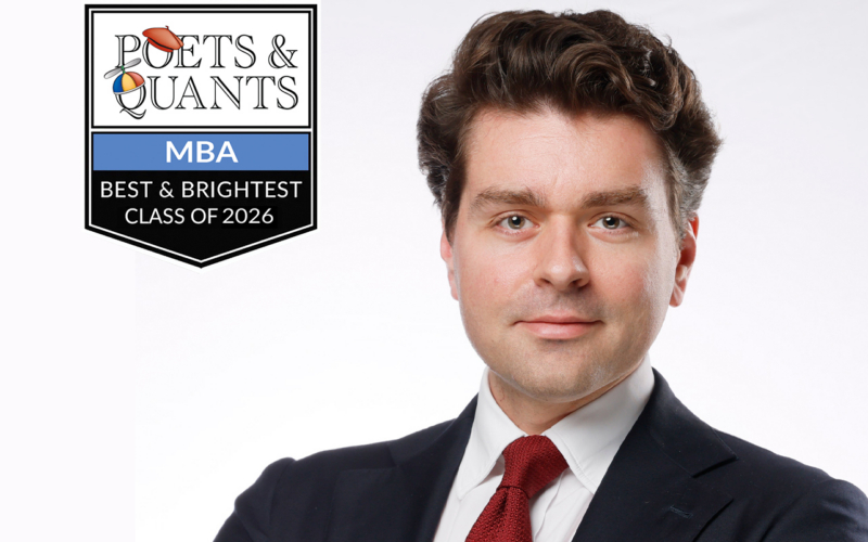 2026 Best & Brightest MBA: Julien Trehet, INSEAD