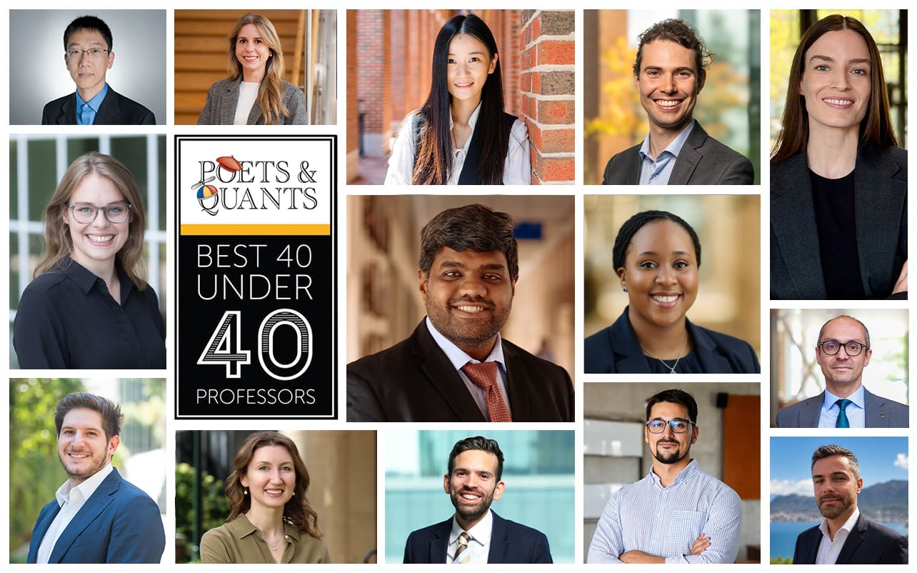 Poets&Quants’ World’s Best 40-Under-40 Graduate Business Professors Of 2026