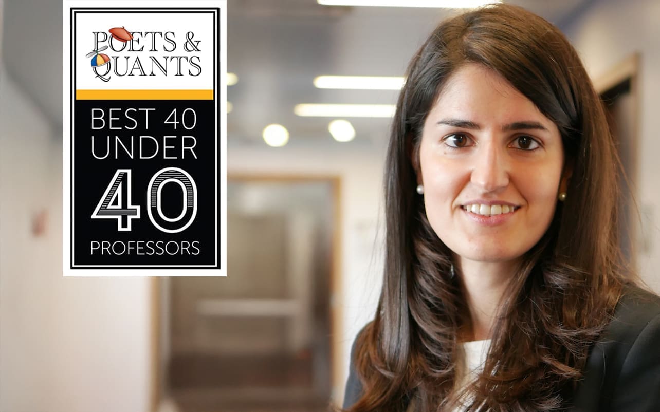 2026 Best 40-Under-40 Business Professors: Clara Martínez-Toledano, Imperial Business School