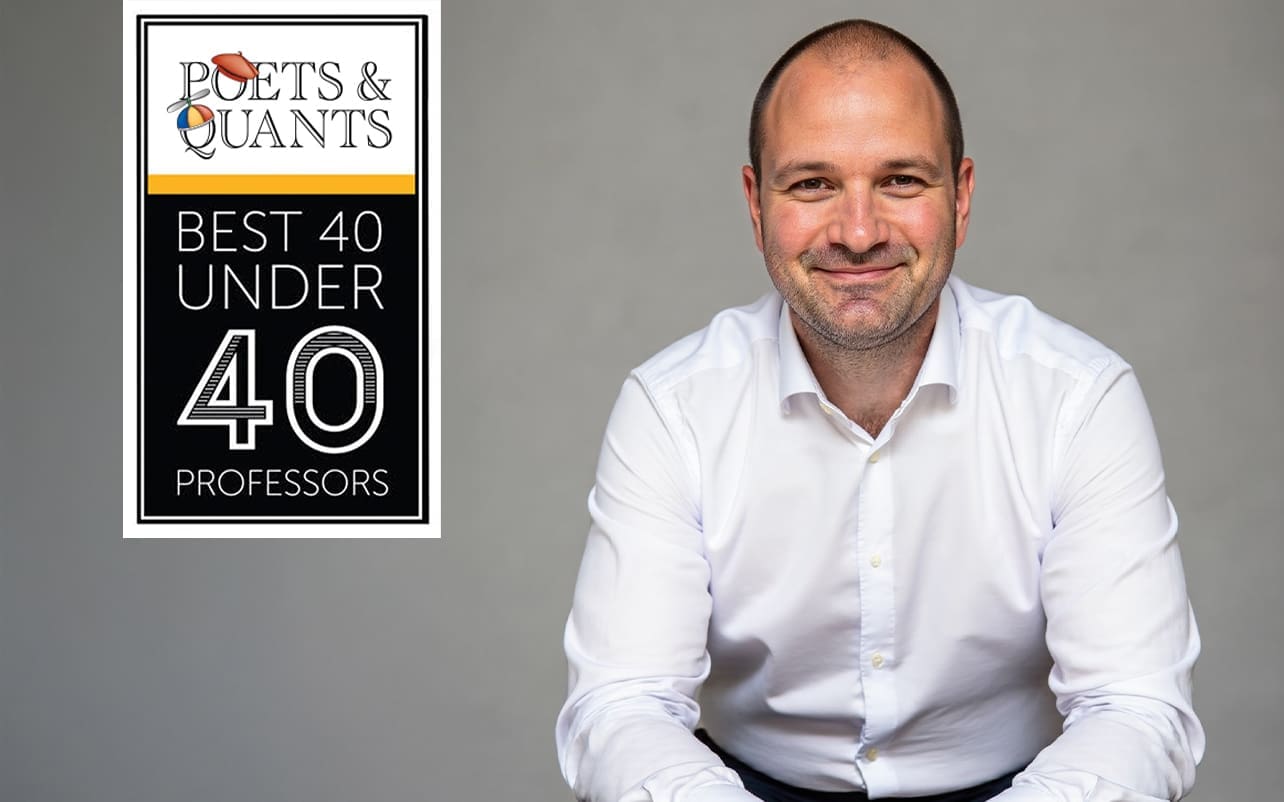 2026 Best 40-Under-40 Business Professors: Daniel Blaseg, Esade Business School