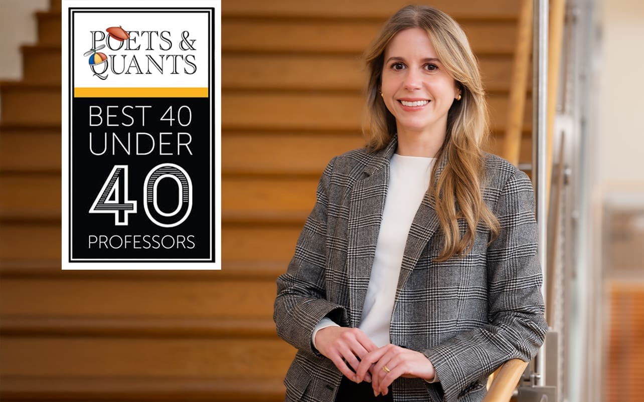 2026 Best 40-Under-40 Business Professors: Julia Fonseca, Gies College of Business, University of Illinois Urbana-Champaign